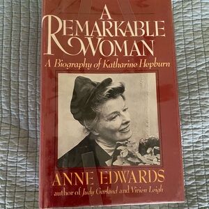 A Remarkable Woman Book Biography of Katharine Hepburn